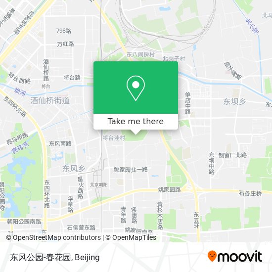 东风公园-春花园 map