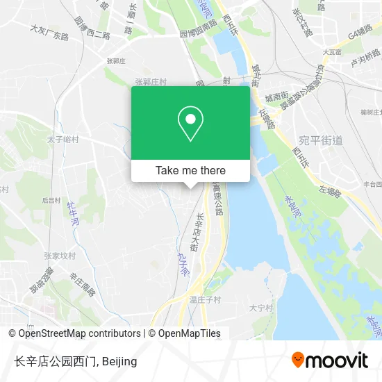 长辛店公园西门 map