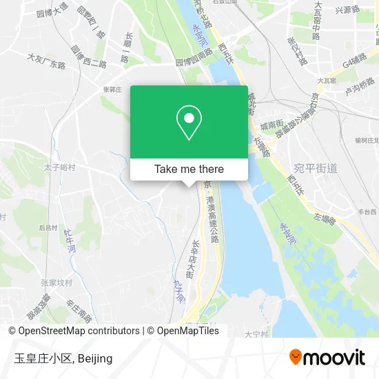 玉皇庄小区 map