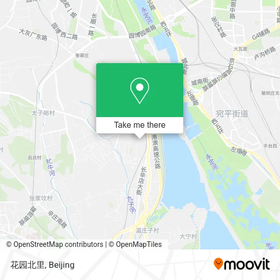 花园北里 map