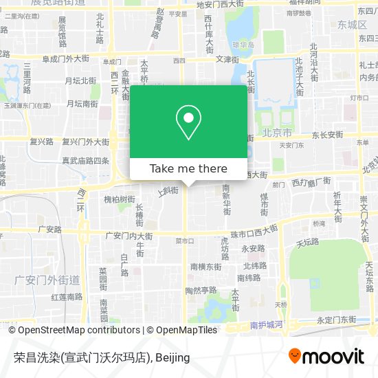 荣昌洗染(宣武门沃尔玛店) map