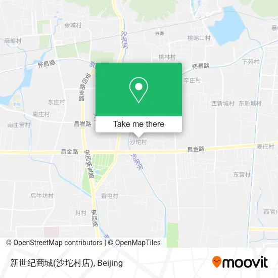 新世纪商城(沙坨村店) map