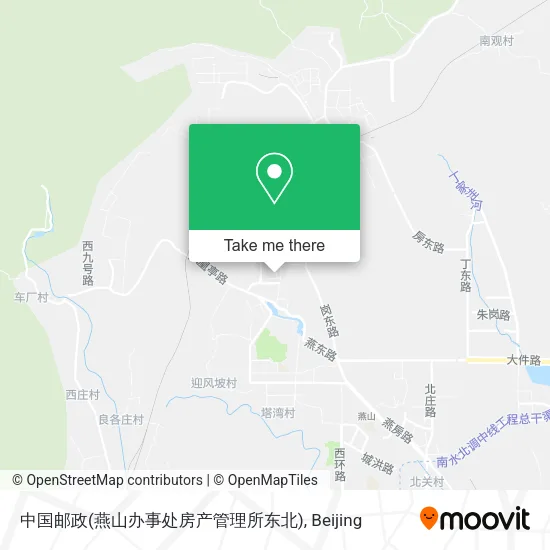 中国邮政(燕山办事处房产管理所东北) map