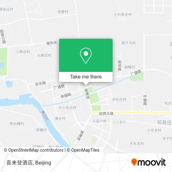 喜来登酒店 map