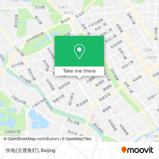 街电(古渡鱼灯) map