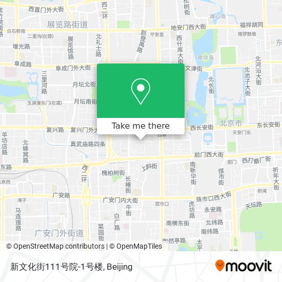 新文化街111号院-1号楼 map