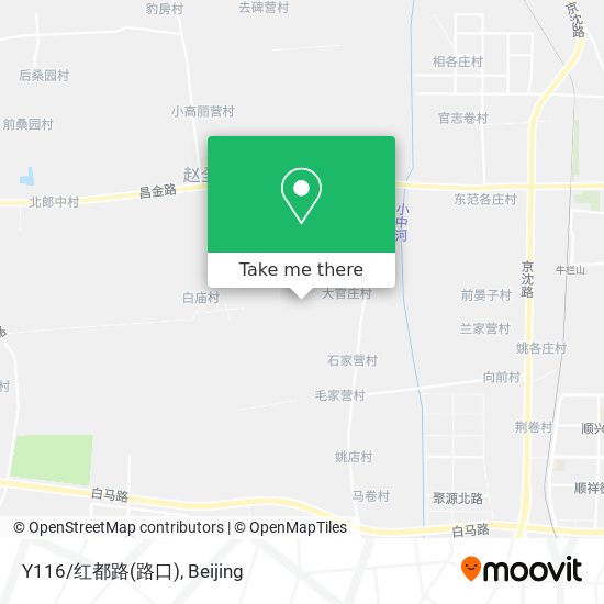 Y116/红都路(路口) map