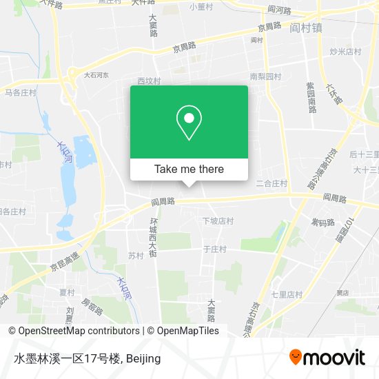 水墨林溪一区17号楼 map