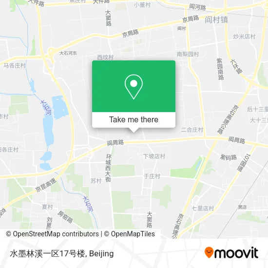 水墨林溪一区17号楼 map