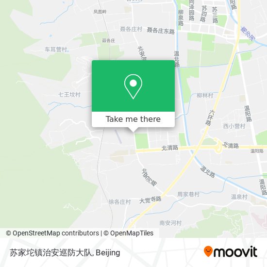 苏家坨镇治安巡防大队 map