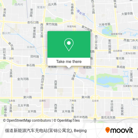 循道新能源汽车充电站(富锦公寓北) map
