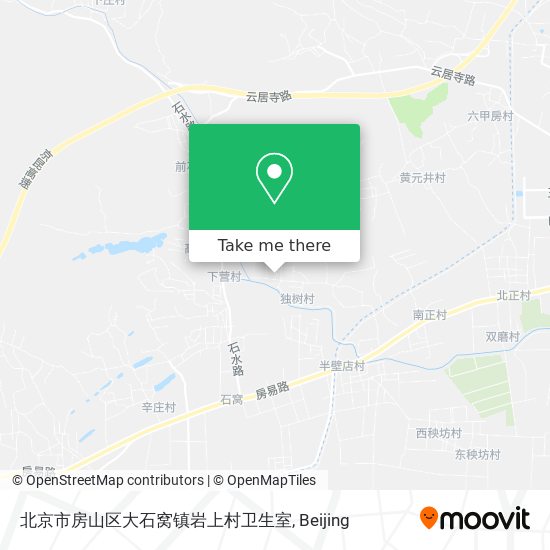 北京市房山区大石窝镇岩上村卫生室 map
