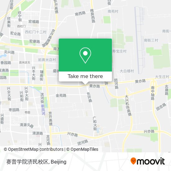 赛普学院济民校区 map