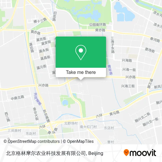 北京格林摩尔农业科技发展有限公司 map