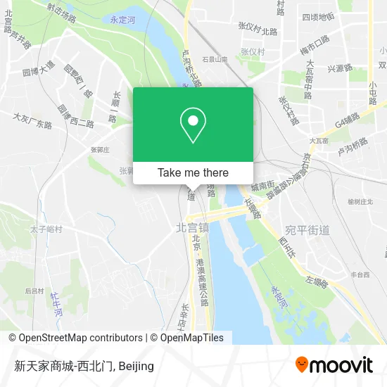 新天家商城-西北门 map