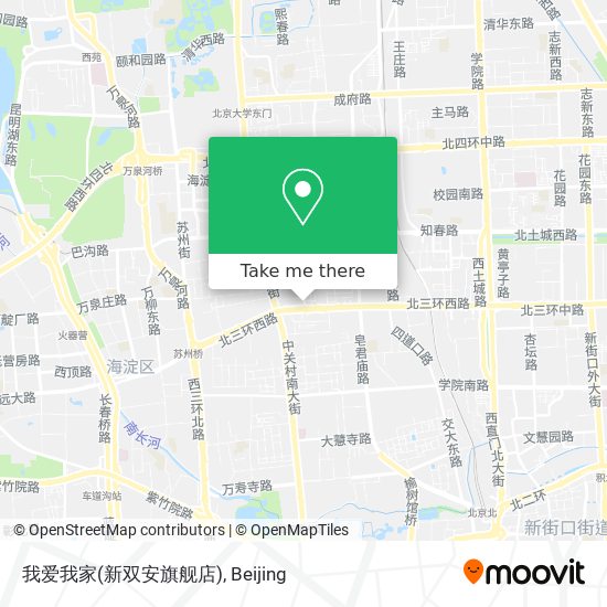 我爱我家(新双安旗舰店) map