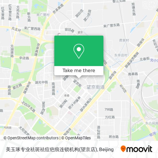 美玉琢专业祛斑祛痘疤痕连锁机构(望京店) map