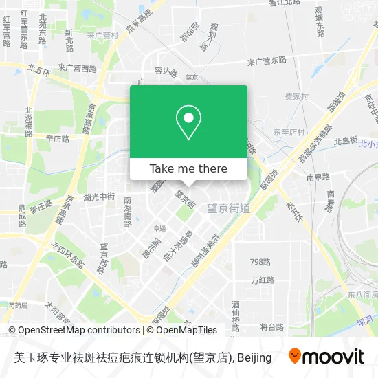 美玉琢专业祛斑祛痘疤痕连锁机构(望京店) map