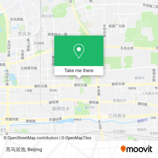 亮马浴池 map