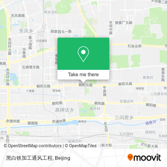 黑白铁加工通风工程 map