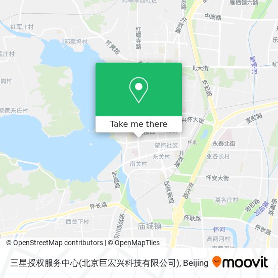 三星授权服务中心(北京巨宏兴科技有限公司) map