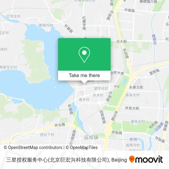 三星授权服务中心(北京巨宏兴科技有限公司) map