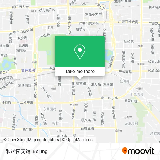 和谐园宾馆 map