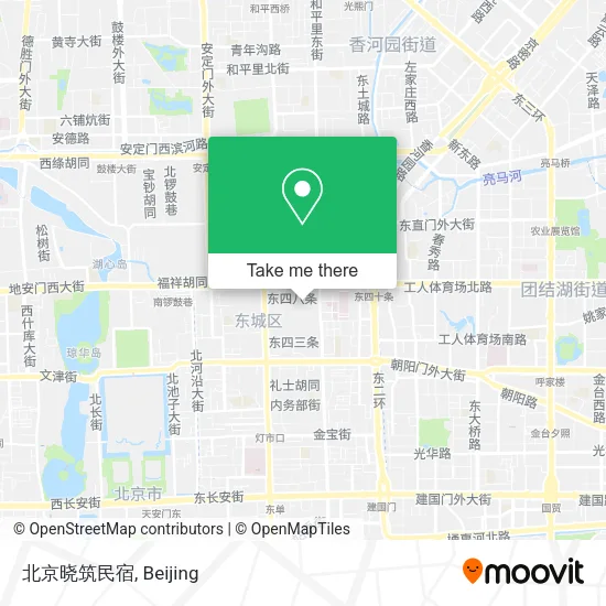 北京晓筑民宿 map