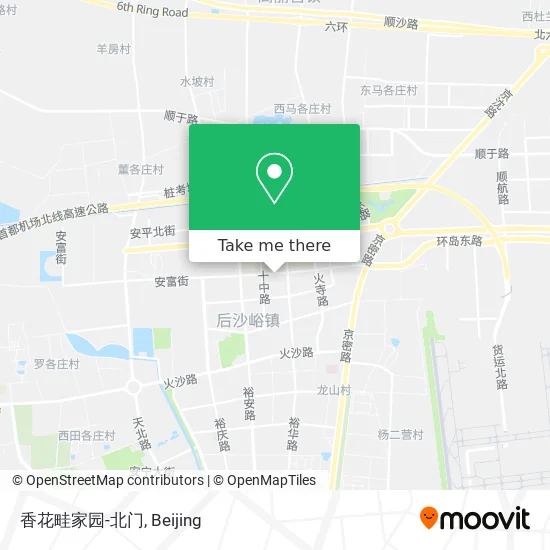 香花畦家园-北门 map