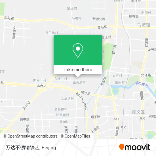 万达不锈钢铁艺 map