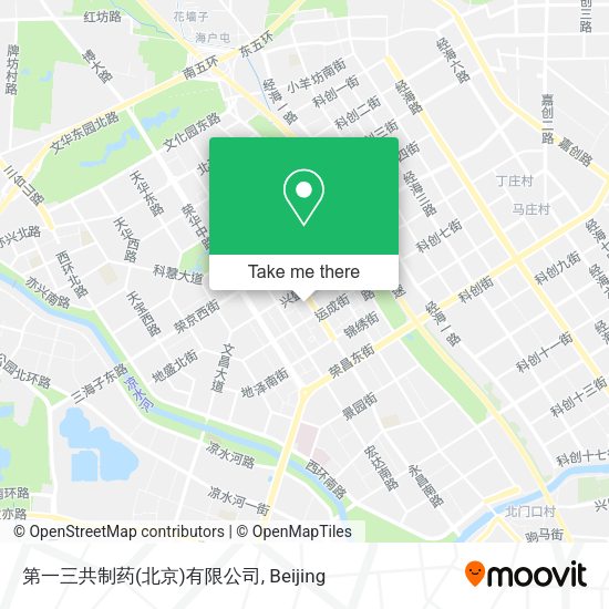 第一三共制药(北京)有限公司 map