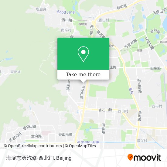 海淀志勇汽修-西北门 map