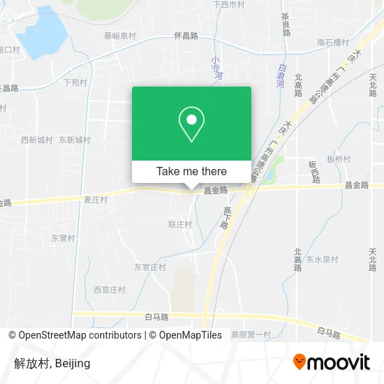 解放村 map