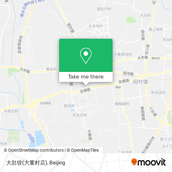 大肚饺(大董村店) map