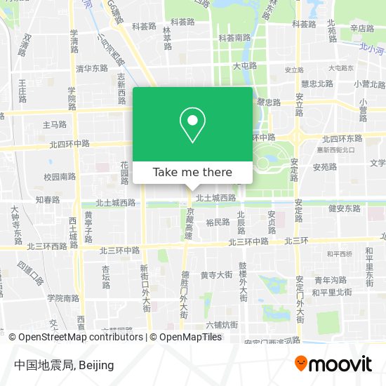 中国地震局 map