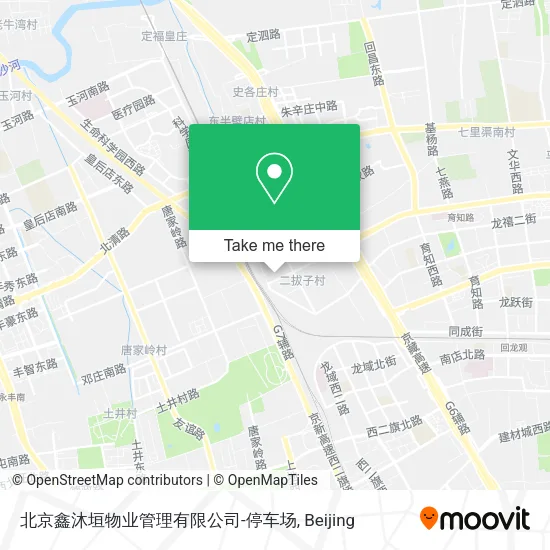 北京鑫沐垣物业管理有限公司-停车场 map
