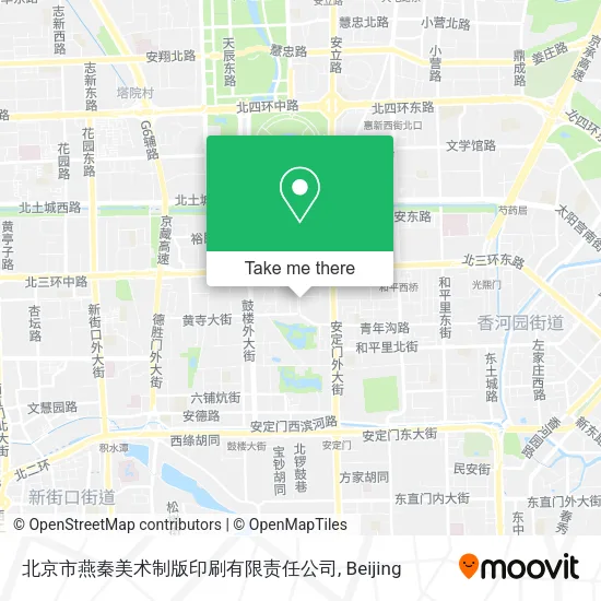 北京市燕秦美术制版印刷有限责任公司 map