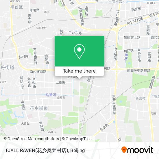 FJALL RAVEN(花乡奥莱村店) map