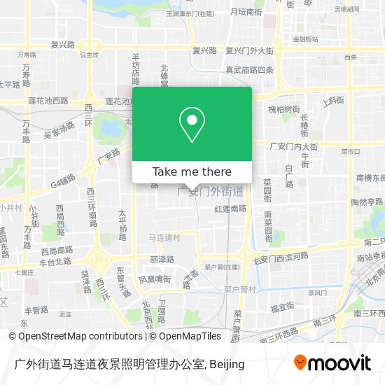 广外街道马连道夜景照明管理办公室 map
