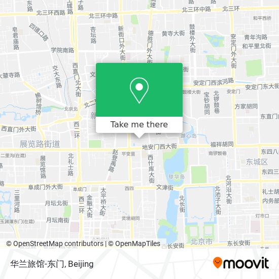 华兰旅馆-东门 map