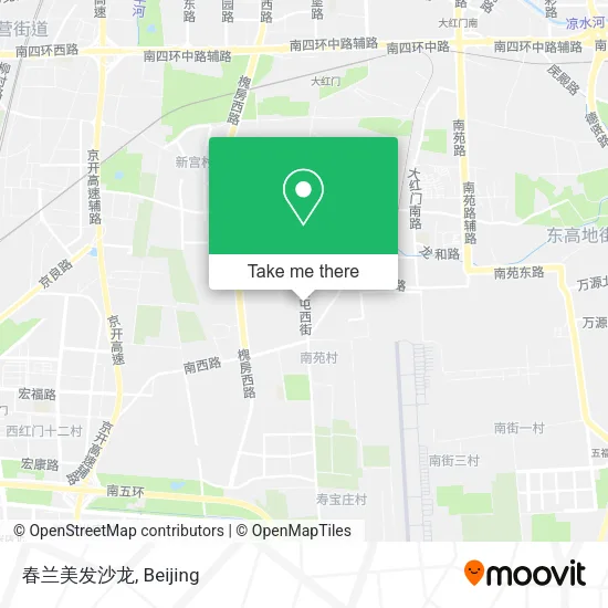 春兰美发沙龙 map