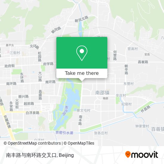 南丰路与南环路交叉口 map