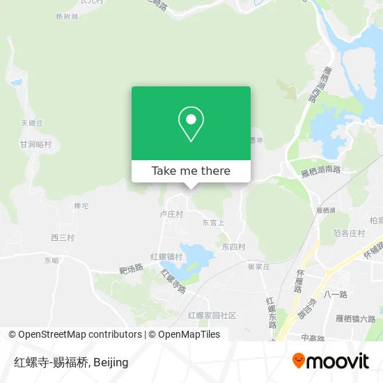 红螺寺-赐福桥 map