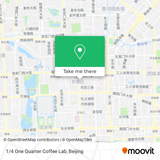 1/4 One Quarter Coffee Lab map