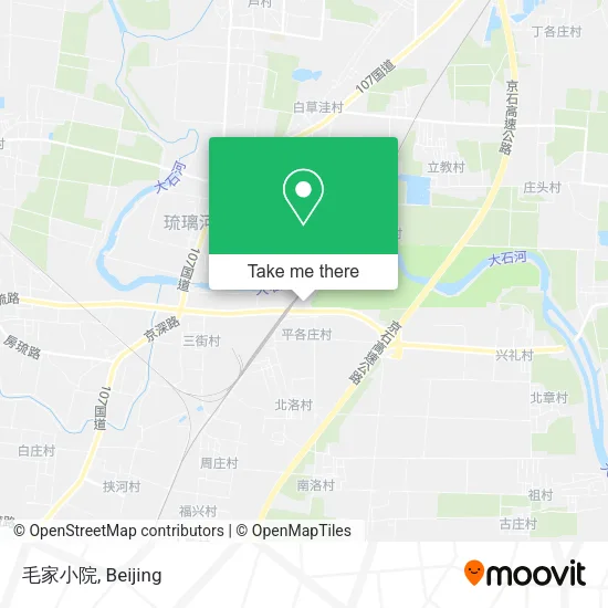 毛家小院 map