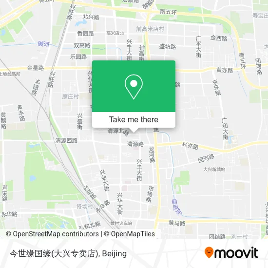 今世缘国缘(大兴专卖店) map