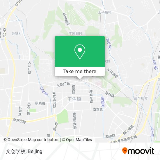 文创学校 map