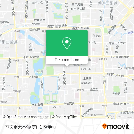77文创美术馆(东门) map