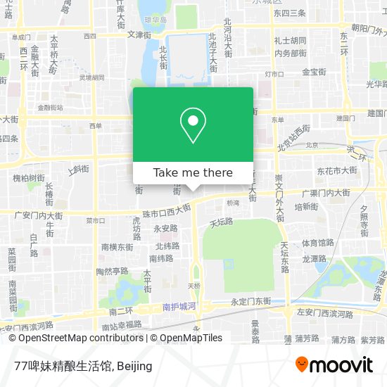 77啤妹精酿生活馆 map