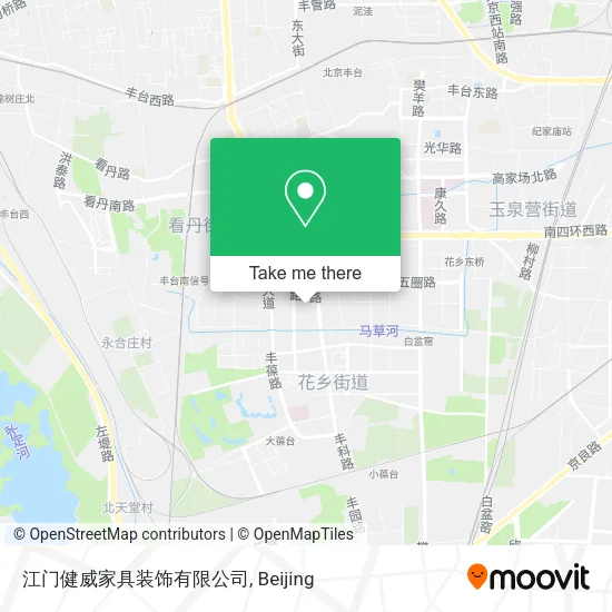 江门健威家具装饰有限公司 map